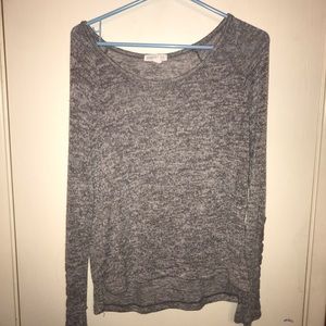Gray Long Sleeve Shirt